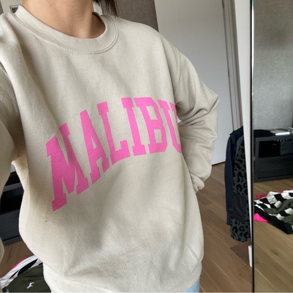 Taupe Graphic Sweatshirt - Picture 3 of 7